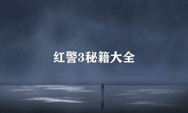 红警3秘籍大全