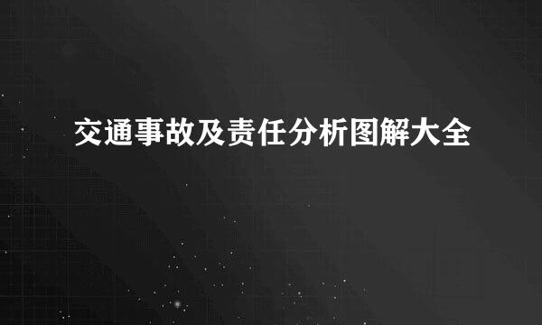 交通事故及责任分析图解大全