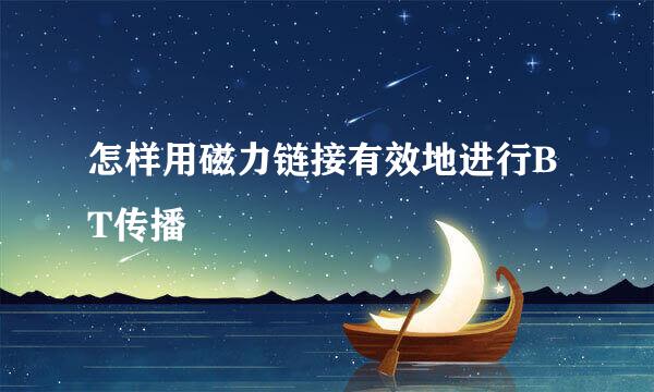 怎样用磁力链接有效地进行BT传播
