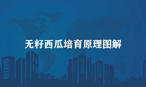无籽西瓜培育原理图解