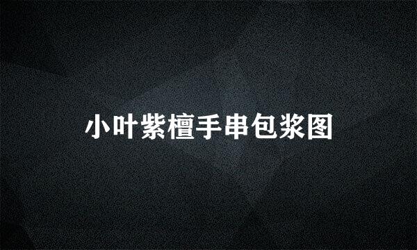 小叶紫檀手串包浆图