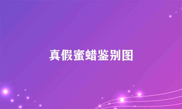 真假蜜蜡鉴别图