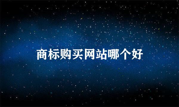 商标购买网站哪个好
