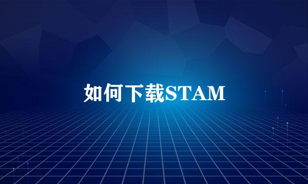 如何下载STAM