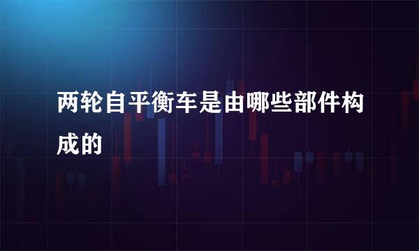 两轮自平衡车是由哪些部件构成的