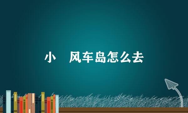 小岞风车岛怎么去