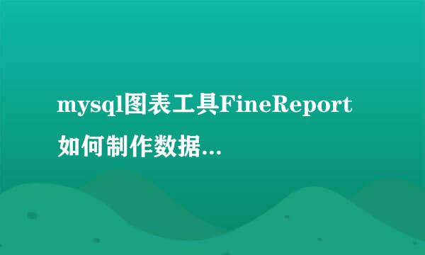mysql图表工具FineReport如何制作数据表组合图