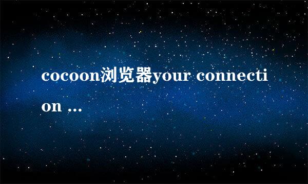 cocoon浏览器your connection is not secure