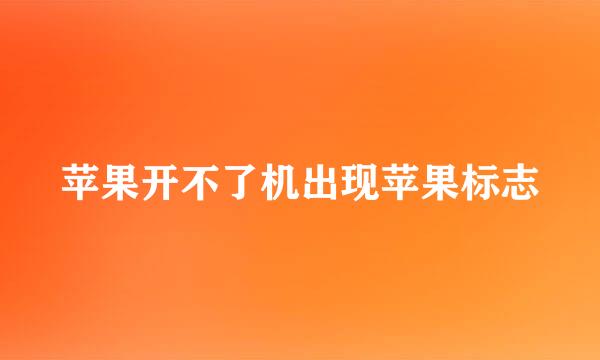 苹果开不了机出现苹果标志