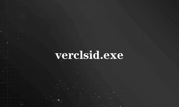 verclsid.exe