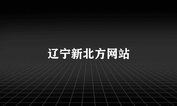辽宁新北方网站