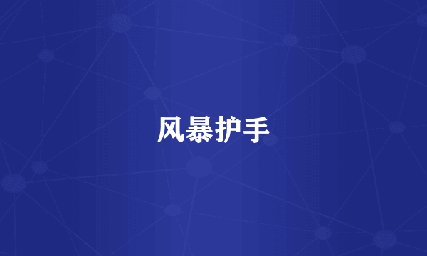 风暴护手