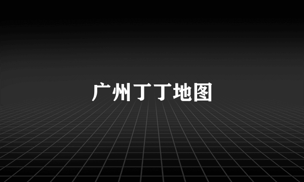广州丁丁地图