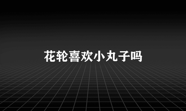 花轮喜欢小丸子吗