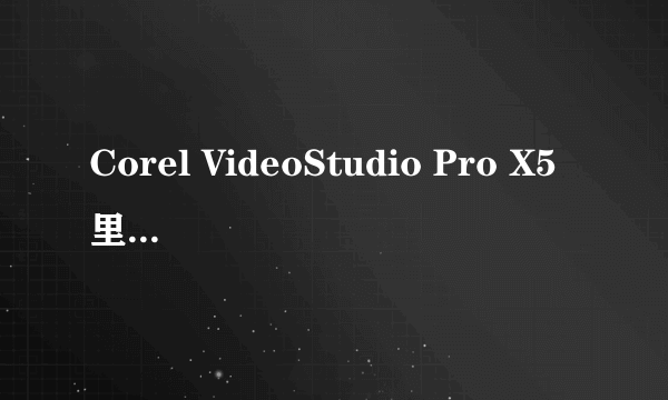 Corel VideoStudio Pro X5里编辑好的视频导出后怎么和编辑的不一样啊