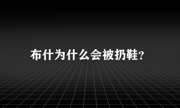 布什为什么会被扔鞋？
